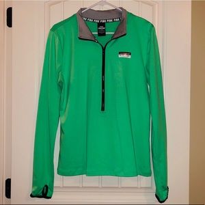 Pink Victoria’s Secret Ultimate Zip Up Pullover